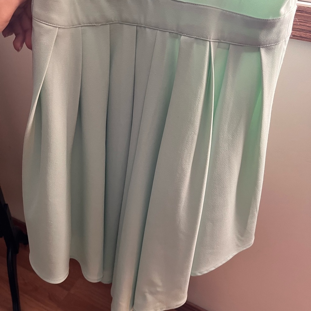 Teal detailed event dress - Picture 4 of 10